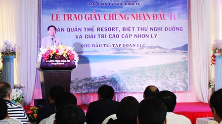 FLC đầu tư khu nghỉ dưỡng 3.500 tỷ đồng tại Bình Định