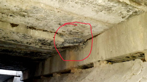 Thay dầm nứt trên cầu Vàng Gián cũ để đảm bảo an toàn