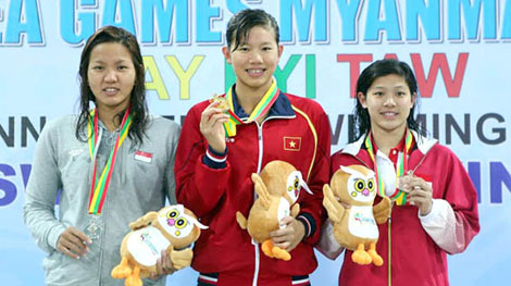 Môn bơi kỳ vọng bởi Ánh Viên, Quý Phước