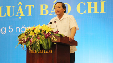 Hội thảo khoa học góp ý xây dựng Luật Báo chí