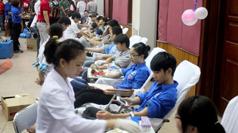 Phát động Ngày hội hiến máu nhân đạo