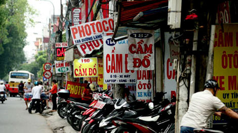 Hành vi mượn xe của người khác mang đi cầm cố