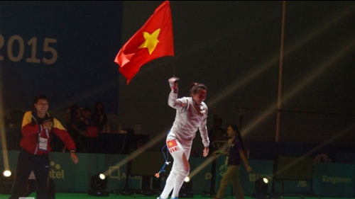 Đấu kiếm tiếp tục lập công, Việt Nam có thêm 2 huy chương vàng