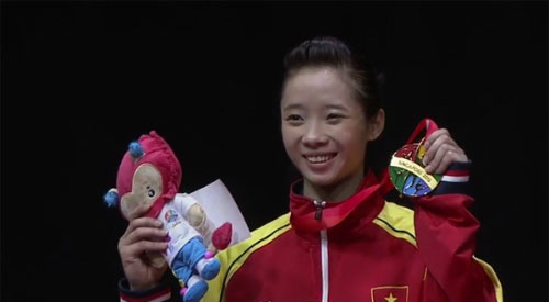 Dương Thúy Vi đặt mục tiêu ở giải thế giới sau khi vô địch SEA Games