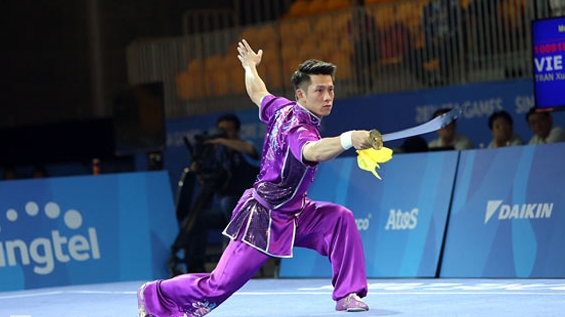Wushu lại có vàng