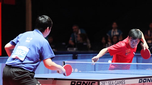 Tuấn Quỳnh thừa nhận dùng chiêu trò trong trận chung kết bóng bàn
