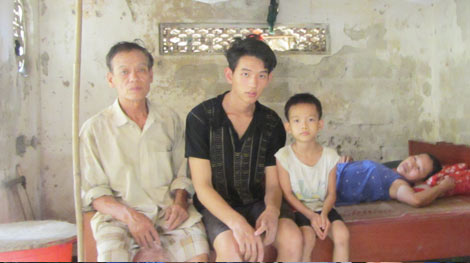 Một cựu chiến binh hoàn cảnh khó khăn cần được giúp đỡ