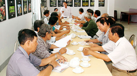 Vĩnh Long: Thi ảnh thời sự - nghệ thuật Công an nhân dân