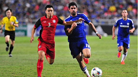 Đội tuyển các ngôi sao Thái Lan liên tiếp gặp Chelsea, Liverpool