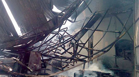 Hỏa hoạn thiêu rụi 3 xưởng gỗ ở làng nghề