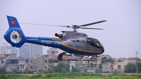 Thêm một doanh nghiệp cung cấp dịch vụ bay du lịch bằng trực thăng