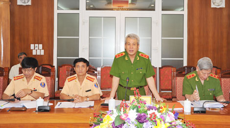 Đảng ủy Công an TW kiểm tra việc thực hiện Chỉ thị số 18-CT/TW tại các địa phương