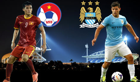 Hôm nay, công bố danh sách cầu thủ Việt Nam gặp Man City