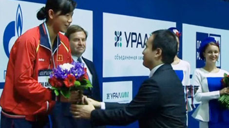 Kình ngư Nguyễn Thị Ánh Viên: Thêm một nấc và còn nhiều nấc nữa!