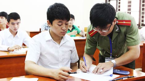 Rà soát lại khu vực ưu tiên của thí sinh xét tuyển vào các trường CAND