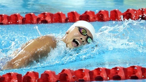 Ánh Viên không thành công ở nội dung 200m hỗn hợp