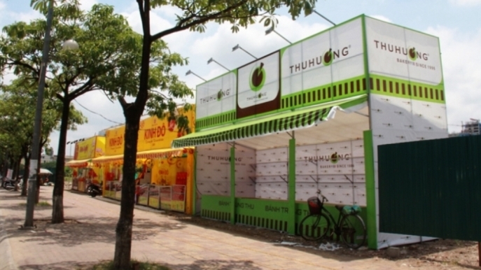 Giải tỏa ki ốt bánh Trung thu không phép