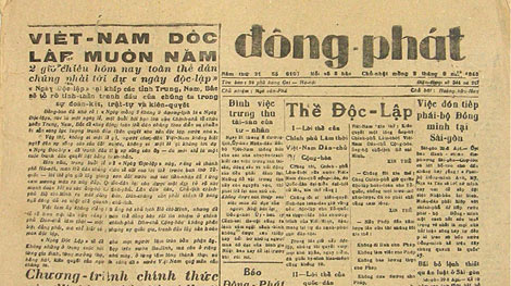 Chuyện chưa biết về một số báo đặc biệt ra đúng ngày 2/9/1945