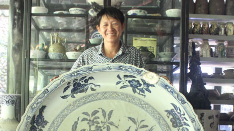 Sửng sốt ngắm ‘kho báu’ của  ‘ông vua’ đĩa cổ Việt Nam