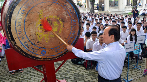 TP Hồ Chí Minh tưng bừng trong Lễ khai giảng