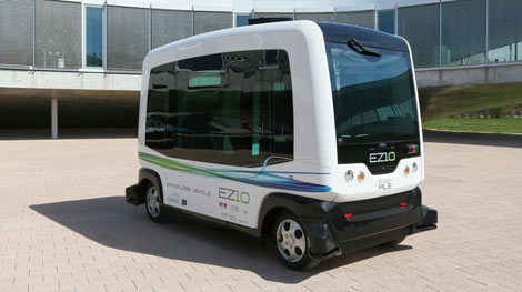 WEpods chiếc xe tự lái đầu tiên chạy trên phố