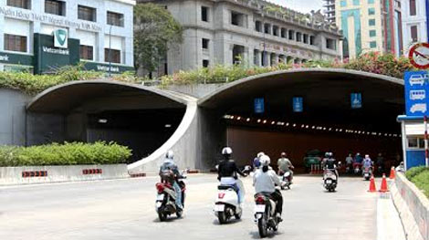 Khai trương tuyến xe buýt qua hầm vượt sông Sài Gòn