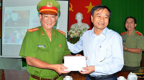 Thưởng nóng PC45 Công an Đồng Tháp