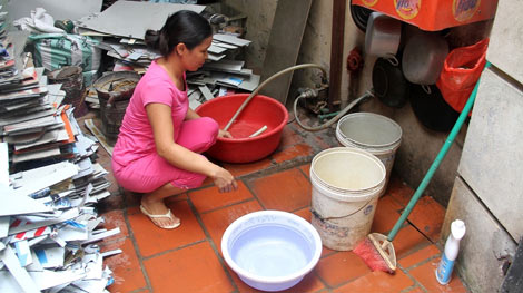 Không có nước dùng, người dân mong chính quyền quan tâm