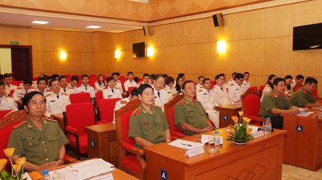 Khẳng định vị thế lực lượng Công an trên trường quốc tế