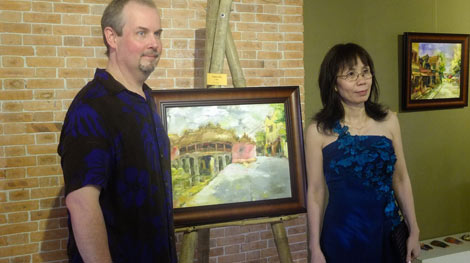 Triển lãm tranh 'Ấn tượng ngày trở về'