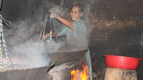 Nhọc nhằn ở lò hấp cá