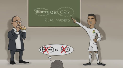 Chọn CR7 hay Rafael Benitez