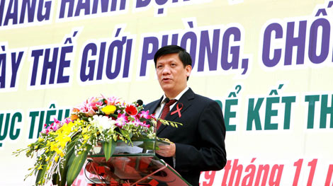 Hơn 3.000 người tham gia mít tinh phòng, chống HIV/AIDS