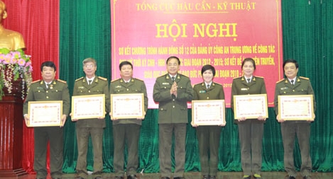 Sơ kết Chương trình hành động số 12 về công tác phụ nữ trong CAND