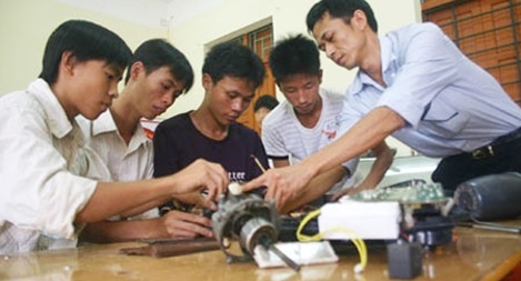  Chỉ gần 10% học sinh tốt nghiệp trung học phổ thông lựa chọn đi học nghề