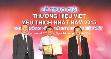 Saigon Co.op nhận giải Thương hiệu Vàng