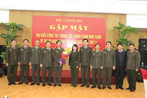 Thứ trưởng Thường trực Đặng Văn Hiếu gặp mặt Cơ quan Tham mưu Công an các đơn vị, địa phương