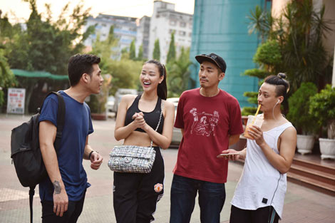 Maya tập nhảy tới 3h sáng để quyết đấu trong The Remix