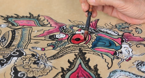 Khai mạc triển lãm “Làng nghề đón Xuân” tại Khu phố cổ