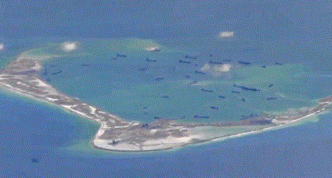 Australia đề nghị Trung Quốc giải thích về việc xây đảo nhân tạo ở Biển Đông