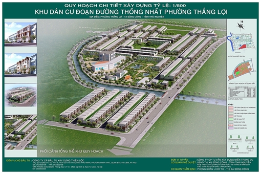 Ra quân triển khai Dự án xây dựng Khu dân Cư và tuyến đường Thống Nhất tại Sông Công, Thái Nguyên
