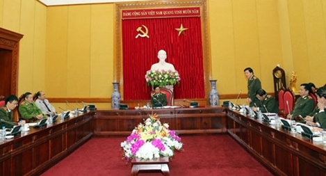 Họp Ban Chỉ đạo Dự án "Tăng cường tiềm lực cho cơ quan tham mưu CAND các cấp giai đoạn 2016 -2020"