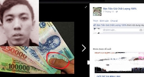 Quái chiêu của đối tượng rao bán tiền giả, lừa chiếm tiền thật
