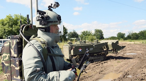 Nga điều siêu Robot đến dọn mìn tại thành phố 2.000 năm tuổi