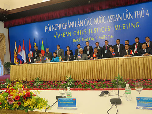 Kết thúc Hội nghị Chánh án các nước ASEAN lần thứ 4