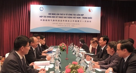Việt Nam-Trung Quốc tiếp tục đẩy mạnh các hoạt động hợp tác về khí tượng