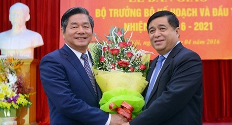 Lễ bàn giao Bộ trưởng Bộ kế hoạch và Đầu tư nhiệm kỳ 2016-2020