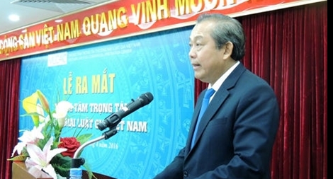 Ra mắt Trung tâm Trọng tài Thương mại Luật gia Việt Nam