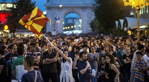 Cộng hòa Macedonia :  Biểu tình phản đối lệnh ân xá
