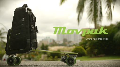 Movpak, chiếc xe hơi trong balô